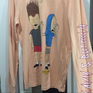 Beavis and Butthead long sleeve T-shirt